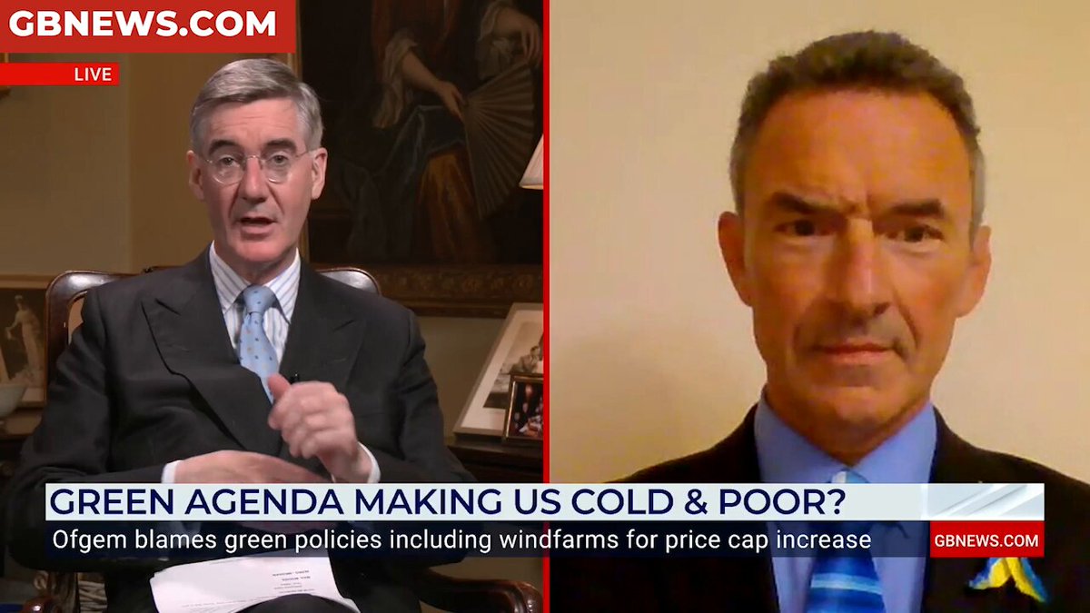 Climate Party leader Ed Gemmell questions whether the green agenda is leaving Brits colder and poorer, as Ofgem links rising price caps to green policies such as wind farms. 🔓 Become a GB News Member: