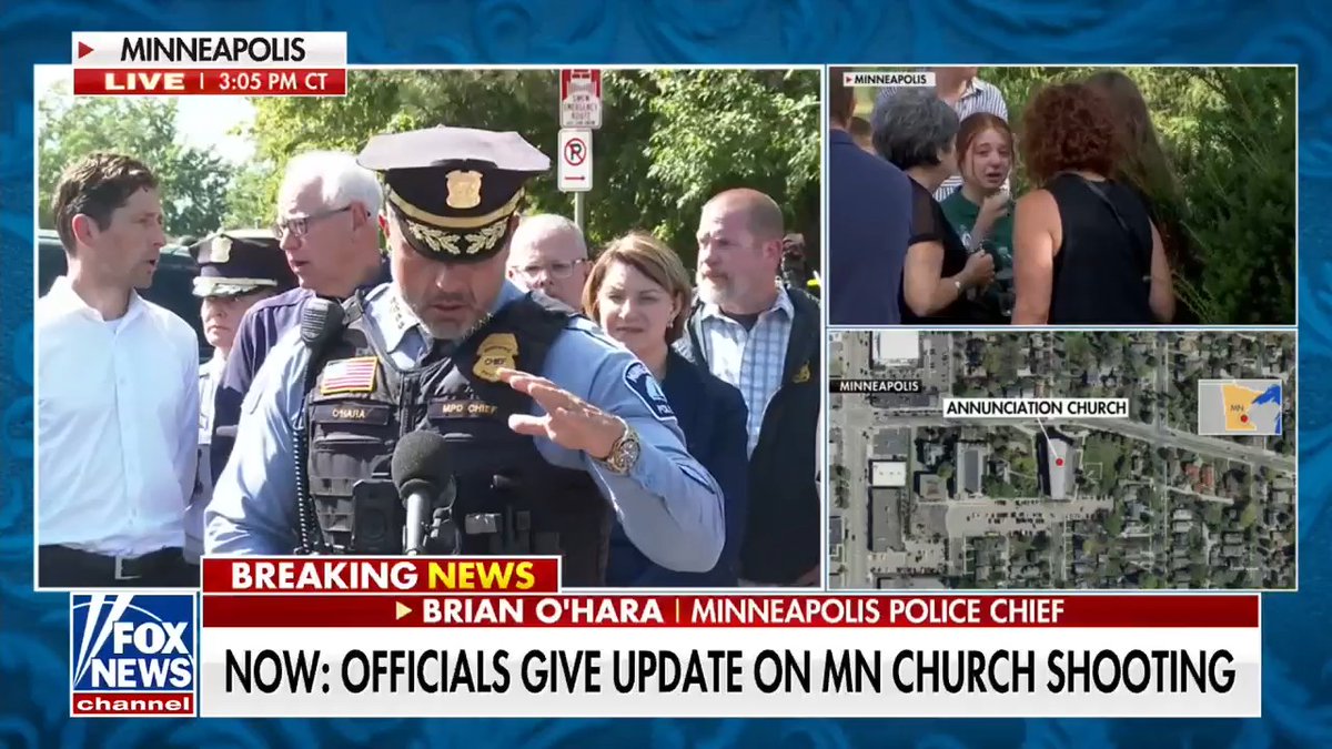 Minneapolis police chief: "Dozens of officers responded to this scene... many of them are deeply traumatized by what they saw."