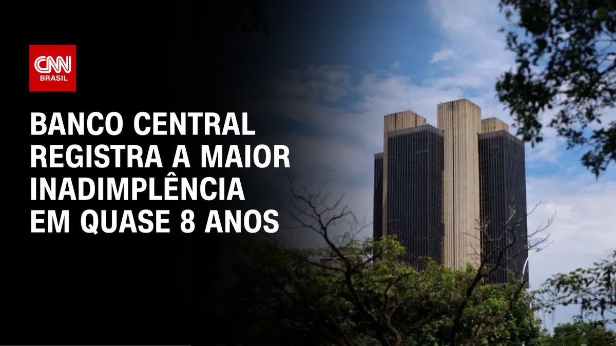 BC: Inadimplência atinge maior nível em quase 8 anos; assista #CNNBrasil360