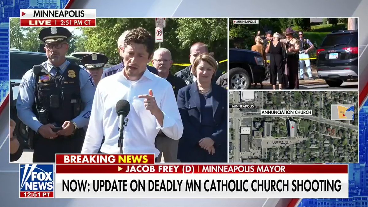 NEW: Minneapolis mayor lashes out at those he says are vilifying the trans community after a gunman opened fire on a Catholic school: "Anybody who is using this as an opportunity to villainize our trans community, or any other community out there, has lost their sense of common humanity."
