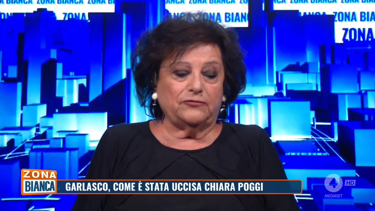 Garlasco, come è stata uccisa Chiara Poggi "Preferirei un colpevole in libertà che un innocente in carcere" Così a #zonabianca Simonetta Matone della #Lega