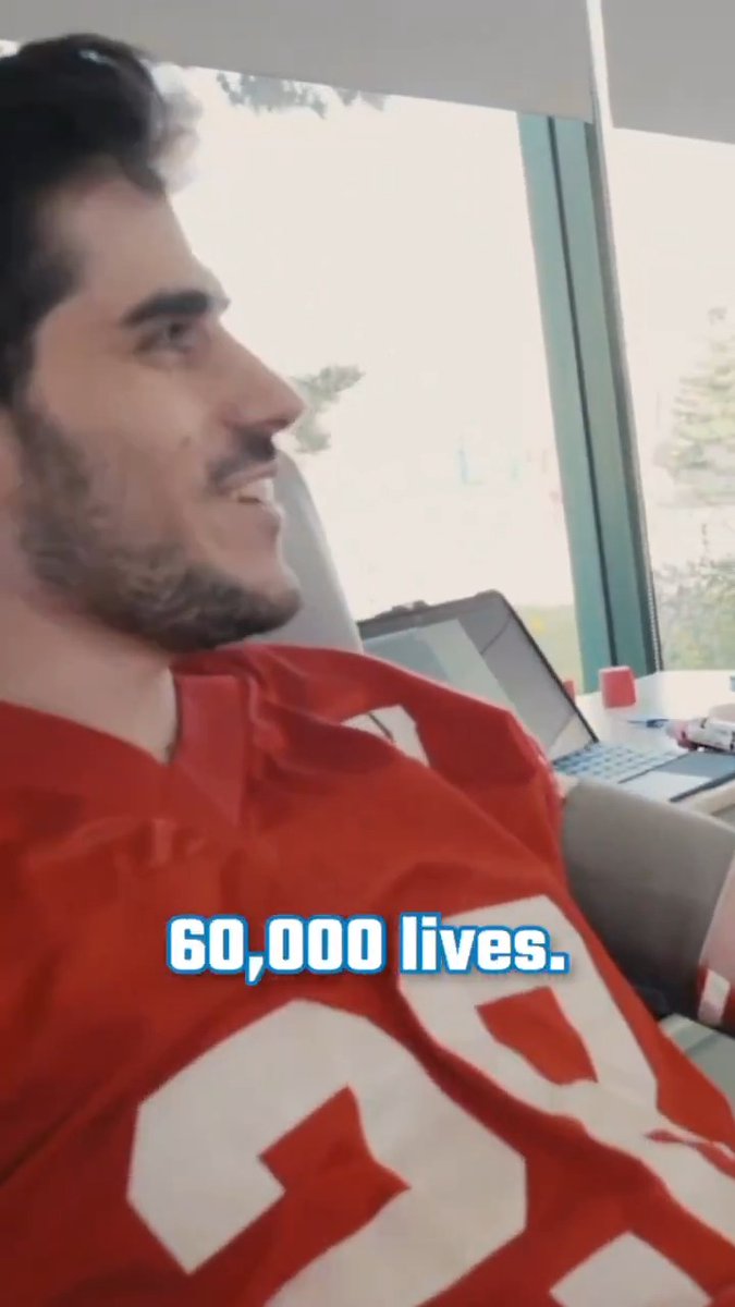 Give blood. Save lives. Help your school win. Sign up to donate ➡️
