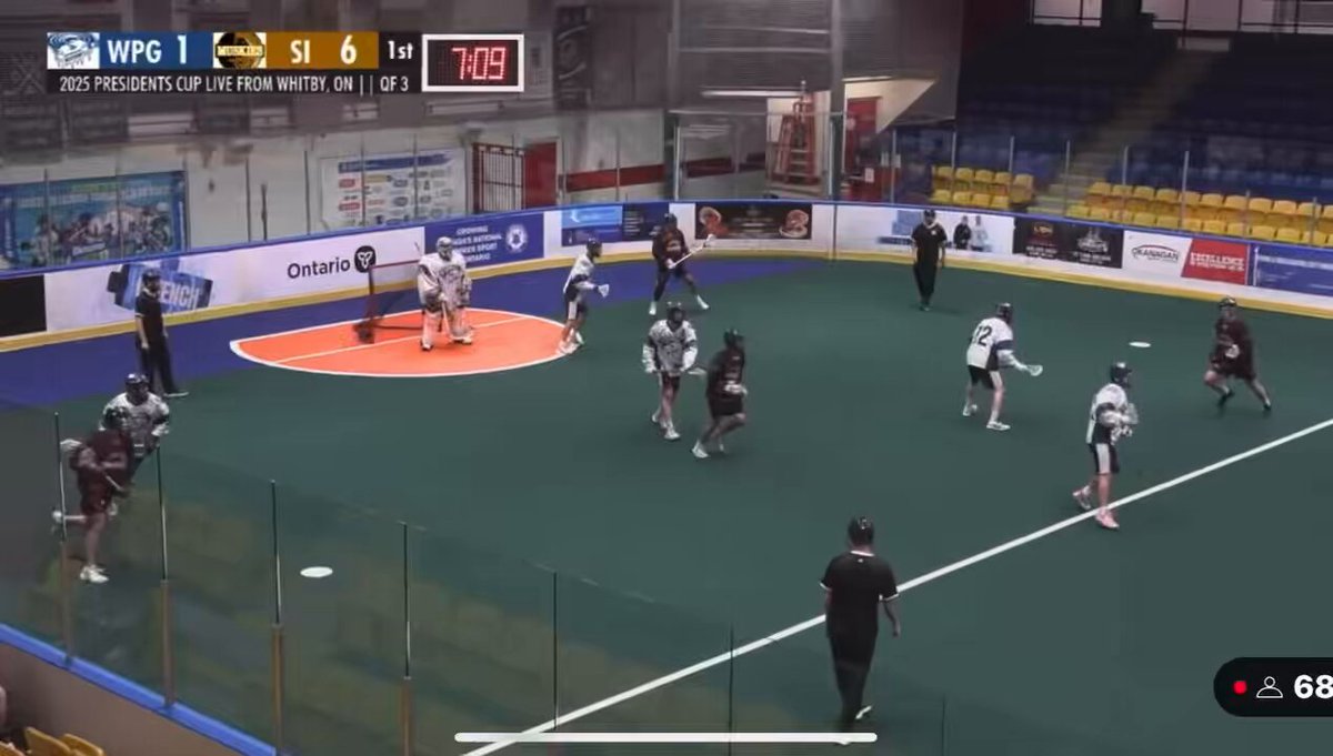 Joe Hall is an absolute legend. 🎥: JVI Sports Network