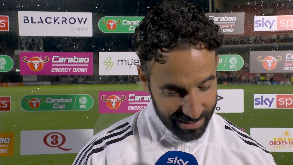 "I have nothing to say I'm really sorry." Ruben Amorim apologises to Man United fans after defeat to Grimsby Town 🔊