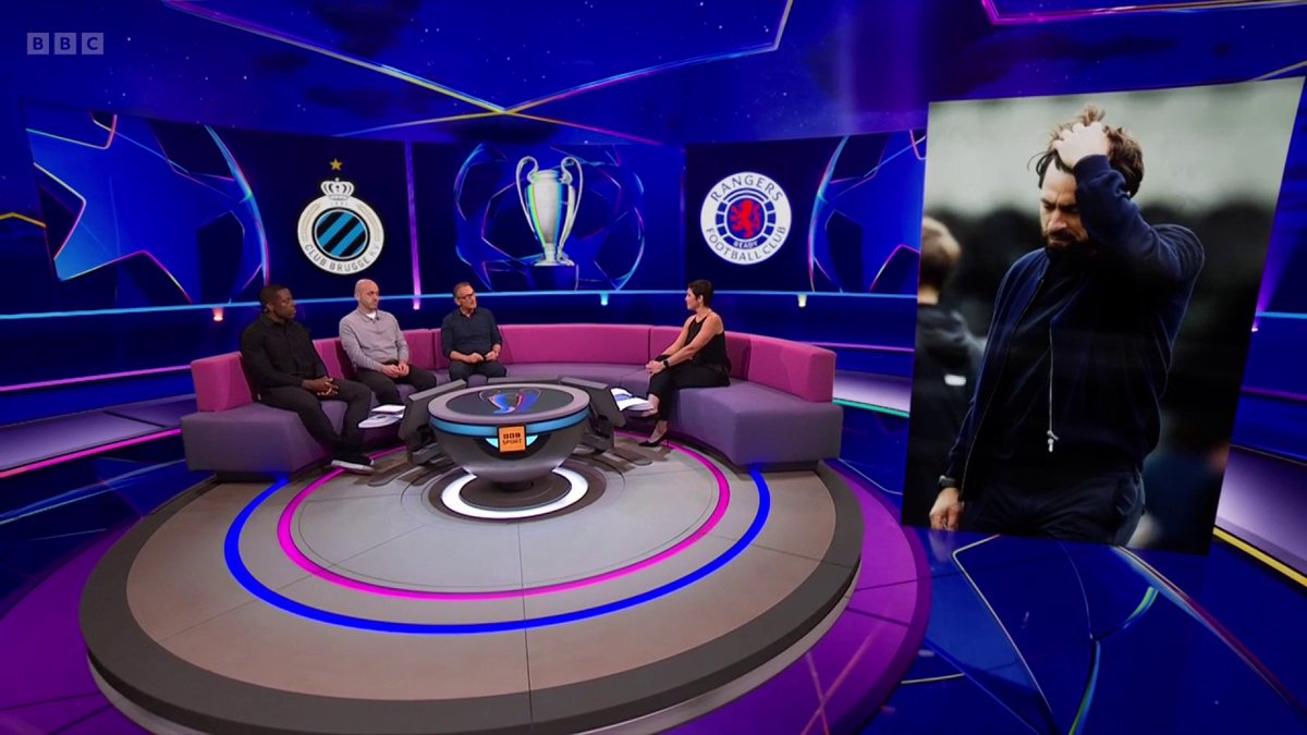 "You have to fear for him!" 😬 Pat Nevin discusses Russell Martin's position in charge at Rangers 🗣 #UCL #BBCFootball