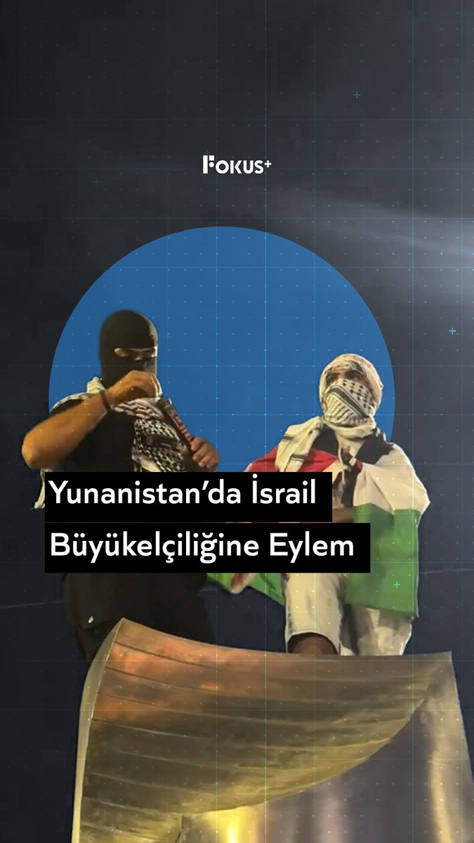 ➕ Yunanistan’ın başkenti Atina’da Filistin yanlısı göstericiler, Gazze’deki soykırımı protesto etmek amacıyla İsrail Büyükelçiliği’ne havai fişek fırlattı.