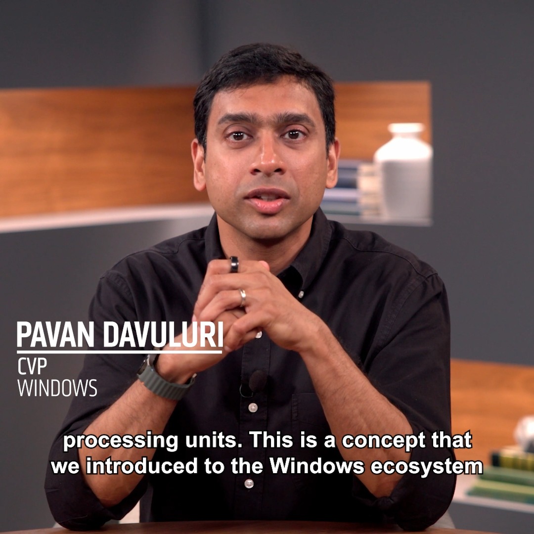 NPUs deliver the real-time, energy-efficient compute needed to run billions of parameters at the edge. Microsoft’s Pavan Davuluri joins AMD CTO Mark Papermaster on Advanced Insights to discuss how AMD and Microsoft are shaping the future of AI on Windows. Watch the full episode on YouTube today!