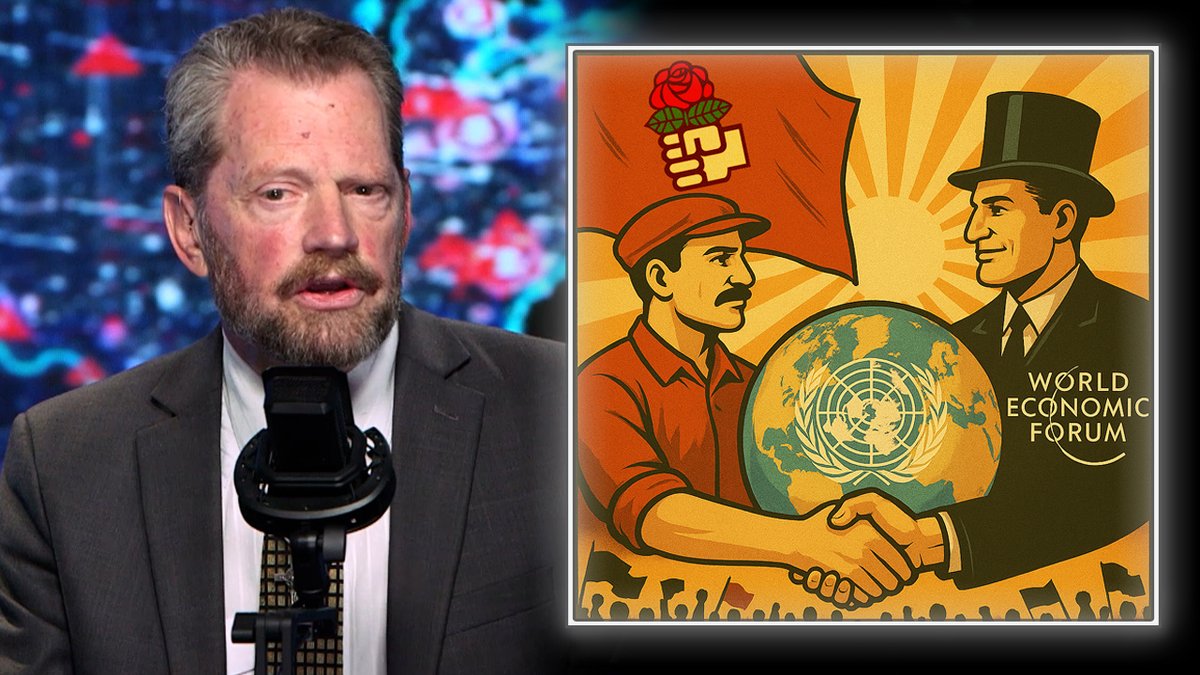 🚨GLOBAL POWER GRAB ALERT: The Spawn Of The Fabian Socialists- Socialist International- Is Partnering With Capitalists Of The WEF To Push For World Government Under The United Nations' Control Before Being Replaced By Larry Fink, WEF Head Klaus Schwab Signed A Strategic Agreement With The UN Secretary-General Guterres To Formalize Their Partnership President Of The John Birch Society & One Of The Most-Informed Individuals On Globalists, William Jasper, Joins The Alex Jones Show To Shine A Light on The Globalists' Final Move To Implement World Government Behind The Scenes