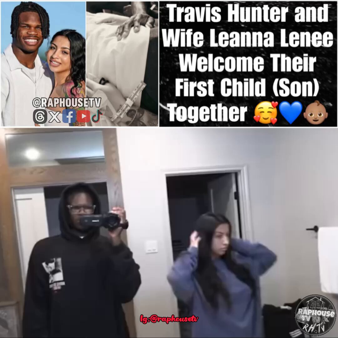 Congratulations, Travis Hunter and Wife Leanna Lenee Welcome Their First Child (Son) Together 🥰💙👶🏽