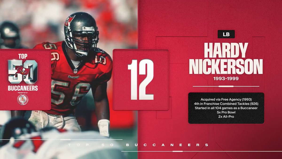 Hardy Nickerson could do it all 🫡 Coke Florida | #WeAreTheKrewe