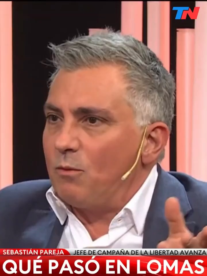 "Sebastián Pareja": Por sus comentarios sobre lo que sucedió durante la caravana de Javier Milei en Lomas de Zamora