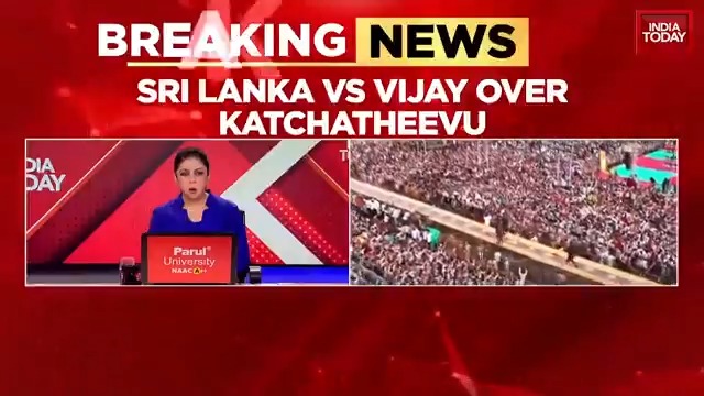 Sri Lanka Vs Vijay over Katchatheevu. Vijay sought return of island from Lanka. Pramod Madhav gets us more updates. #Vijay #Srilanka #Katchatheevu #ITVideo | Sneha Mordani