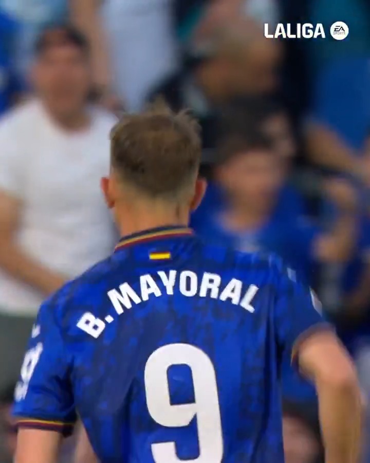 📂 Así juega Borja Mayoral con el Getafe.