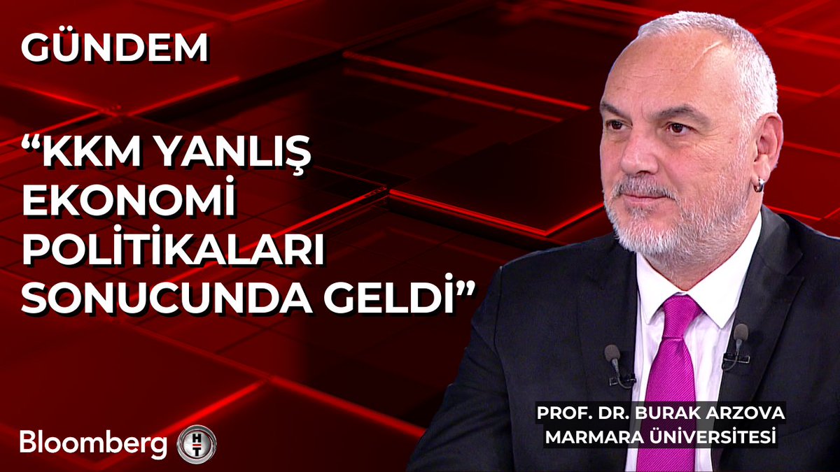 Prof. Dr. Burak Arzova: 📍 KKM, ilk çıktığında Türkiye'yi uçurumun kenarından aldı 📍 KKM yanlış ekonomi politikaları sonucunda geldi