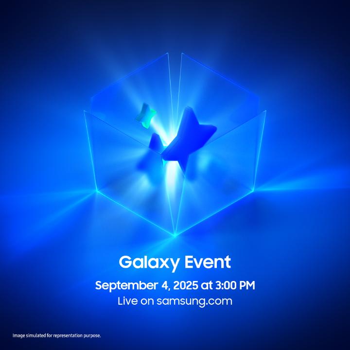 Join us at the Samsung Galaxy Event on September 4, 2025 at 3:00 PM. #GalaxyAI #Samsung Know more: