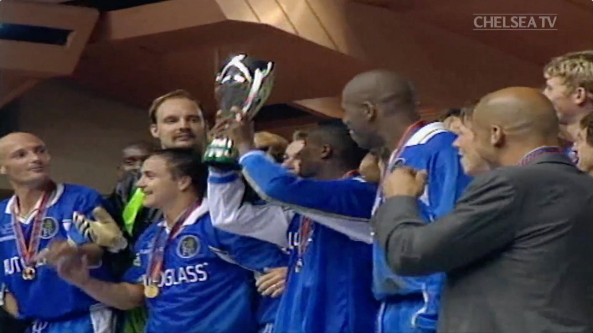 On This Day in 1998, Gus Poyet's goal against Real Madrid won us the Super Cup 🏆 #CFC