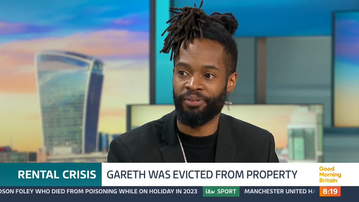 A new report this morning highlights just how widespread exploitation is in the rental market. Gareth Jones, who says he faced intimidation from his landlord before being forced out of his London home, talks to Richard and Kate Garraway about his experience.