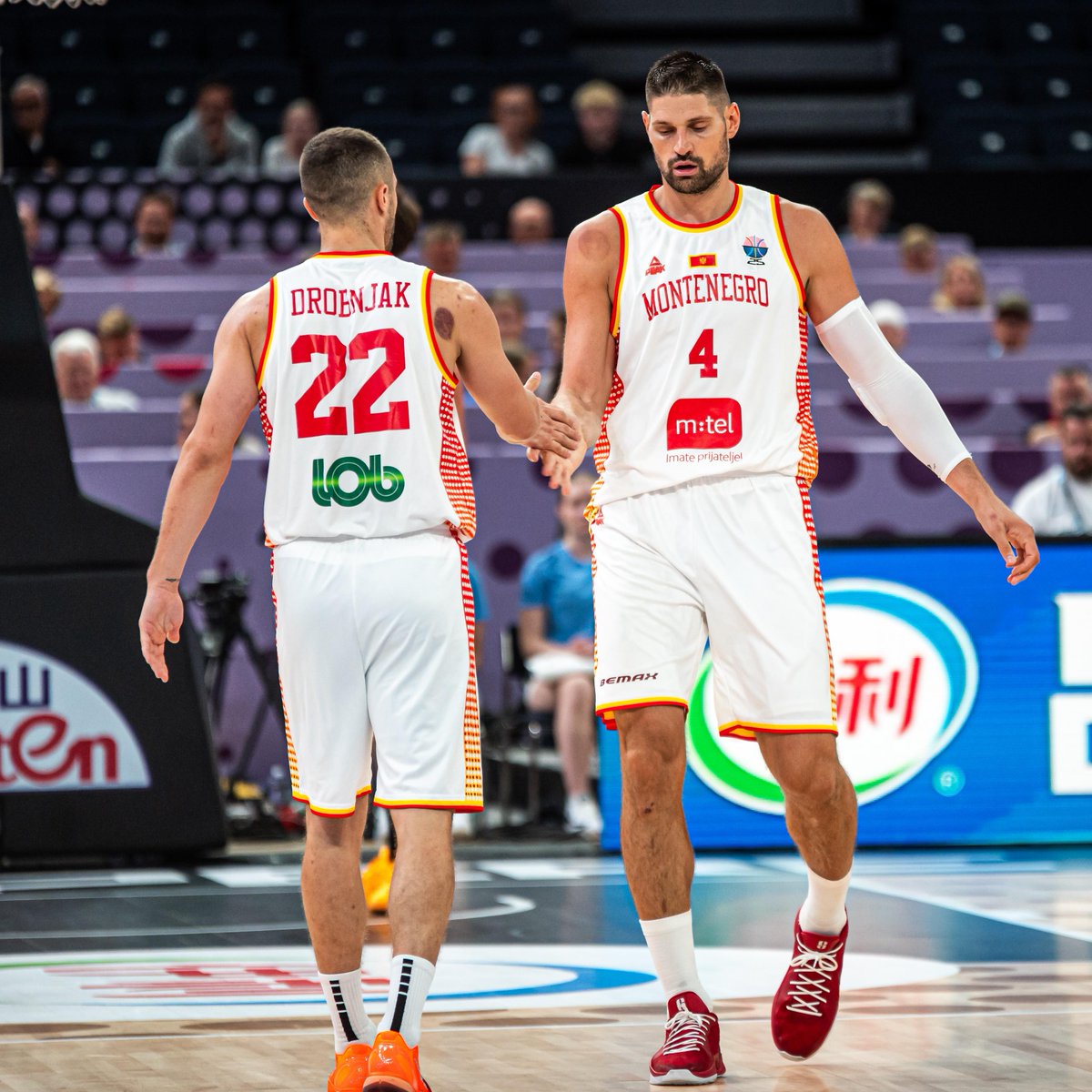 📊 23 PTS I 10 REB I 5 AST Classic Vooch for his first #EuroBasket game in Tampere!