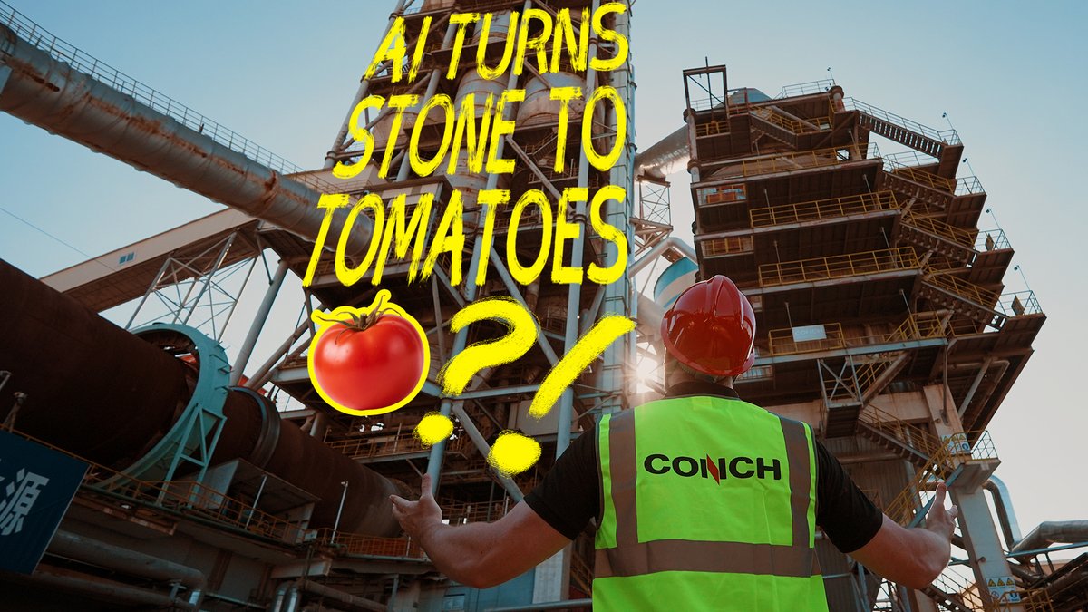 What do tomatoes and cement have in common? Watch a behind-the-scenes taster of how Huawei & Conch Group use AI to reshape the construction industry! Next up on the intelligent transformation menu: a mouthwatering new era of architecture—smarter, faster, cheaper, greener! 🤤