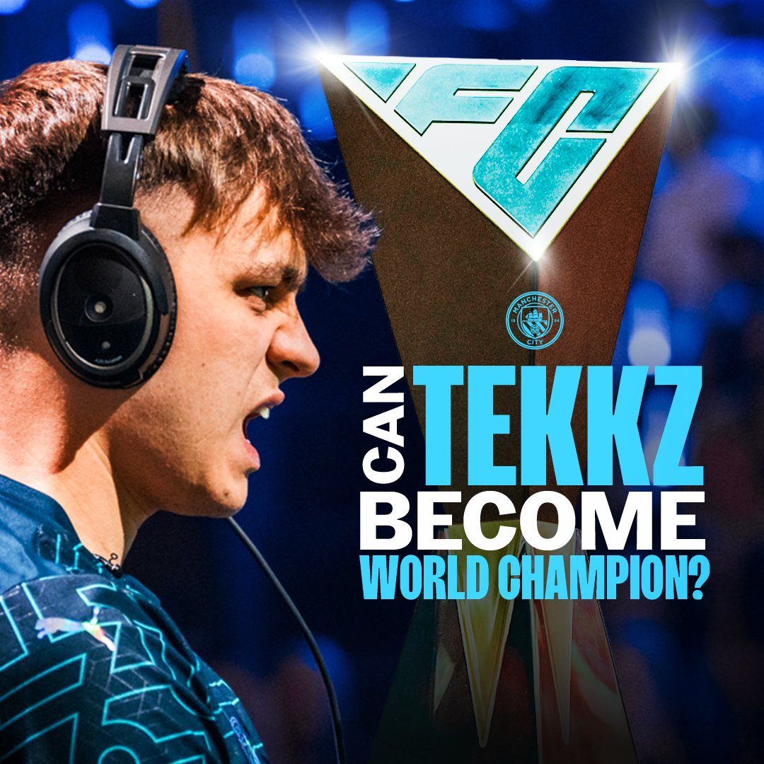 This is Tekkz last tournament with Man City, can he become World Champion? 🏆 🔗