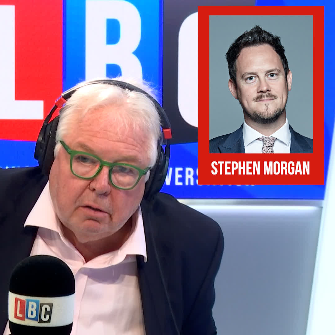 'It doesn't seem to make sense.' 'I say again - £815 million so far this year, to switch off wind farms.' Nick Ferrari doesn't understand the justification that Labour's Stephen Morgan gives for investing more in wind farms with energy bills set to rise.