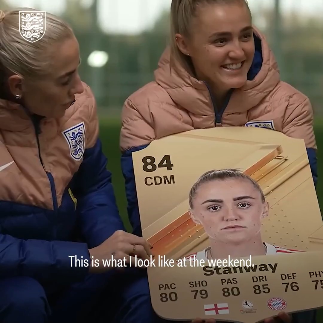 There’s always carnage when our players see how they’ve been rated 😂 England x EA SPORTS FC