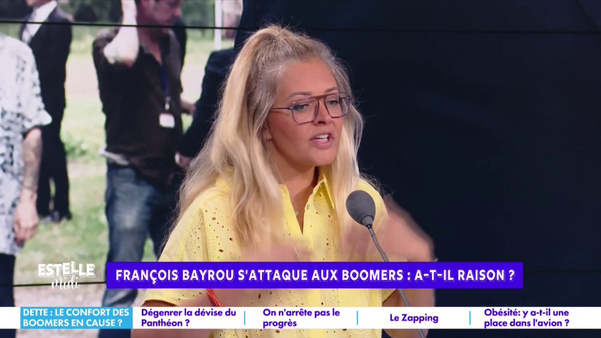 👵 François Bayrou s’attaque aux boomers 🎙️ Carine Galli : "J'ai été choquée ! Bayrou est un boomer ! On a des gouvernements censés nous rassembler et ils nous opposent... Ils ont œuvré toute leur vie en travaillant, ils ont le droit d'avoir une retraite !" #EstelleMidi