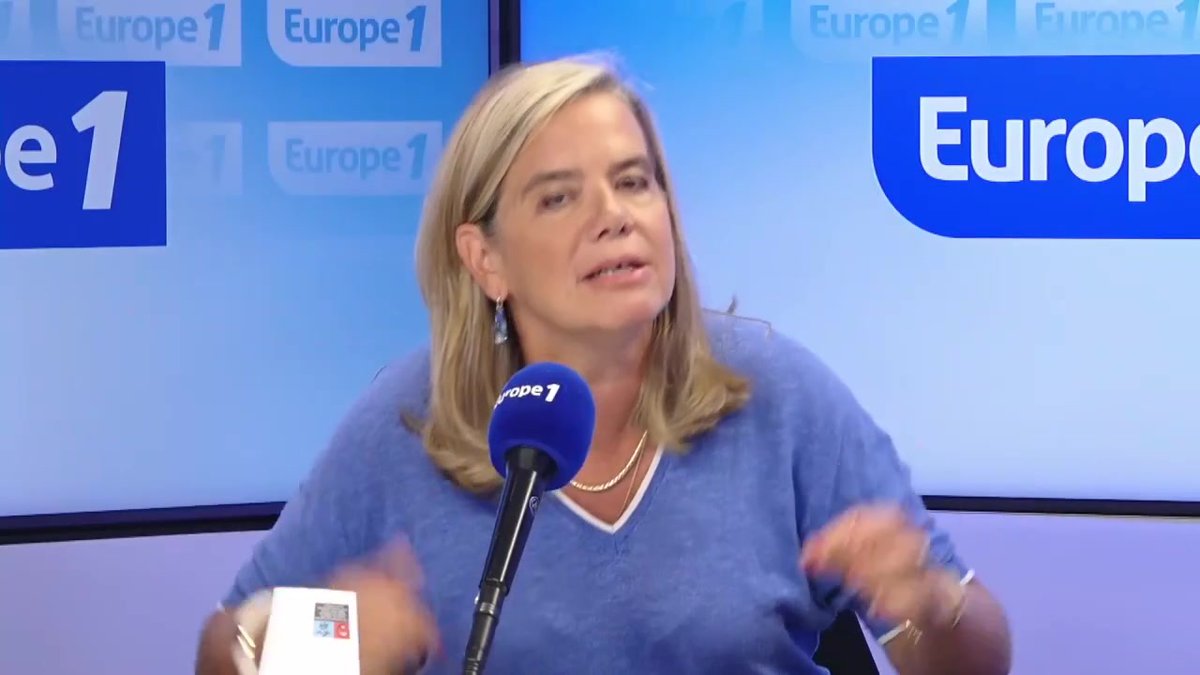 "Je suis étonnée de voir tous ces gens qui veulent quitter la France, je ne veux pas quitter mon pays, où il y a la tombe de mes ancêtres, où mes enfants sont nés" déclare Gabrielle Cluzel #ChristineKellyEtVous Christine KELLY #Europe1