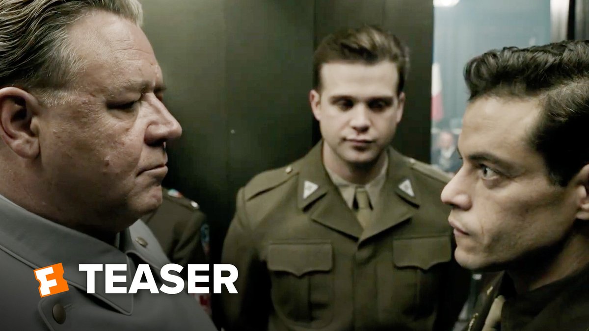 Russell Crowe, Rami Malek, and Leo Woodall star in the new trailer for #Nuremberg - Coming to theaters November 7.