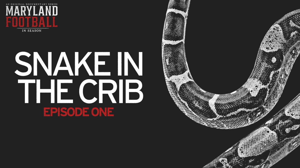 Last season’s lessons. This season’s edge. 🎥 Maryland Football In Season EP1: Snake in the Crib