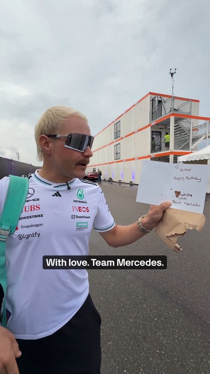 Catching up with the birthday boy Valtteri Bottas 🥳