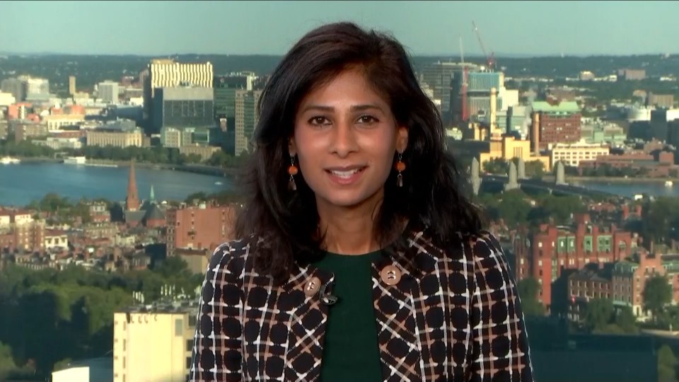 Gita Gopinath, first deputy managing director at the International Monetary Fund, advises governments to “tread carefully” as she discusses increasing debt levels throughout the global economy