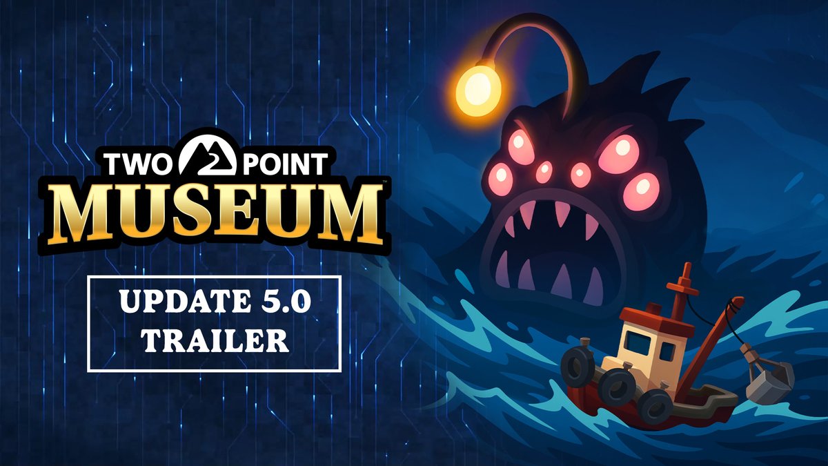 Welcome to Two Point Museum Update 5.0 🎉 Delve into the Digiverse and explore rifts into other gaming universes, including DREDGE and Meat Wizard! Play the FREE update now: