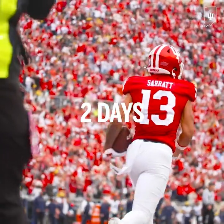 ✌️ days until kickoff!