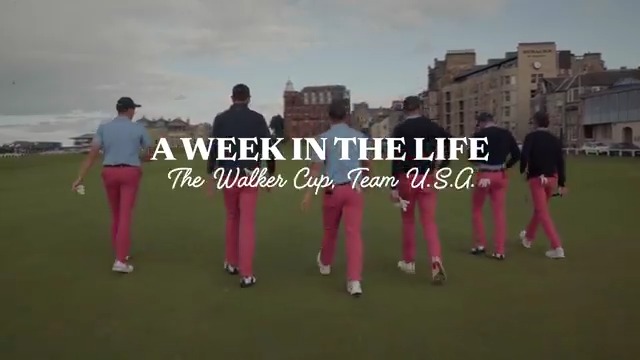 We spent the last Walker Cup with Team USA at St. Andrews. Before next week's event at Cypress Point, go inside the competition with our third-ever "Week in the Life" video. Premieres September 3rd at 8 p.m. ET.