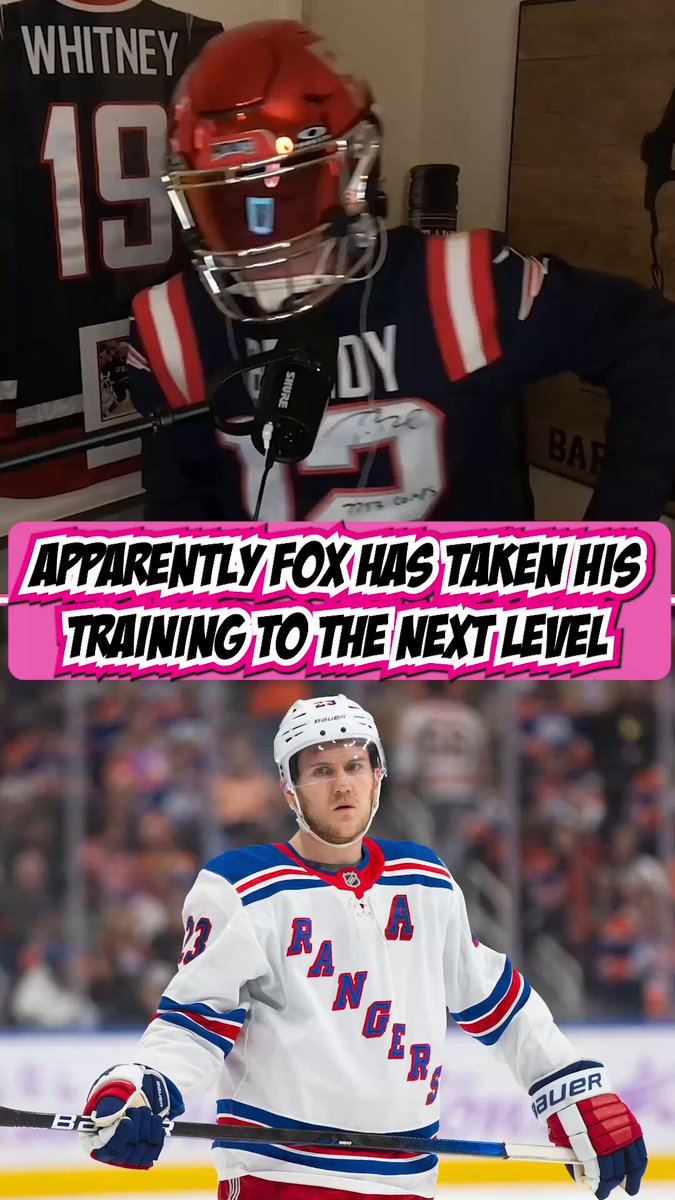 Rangers fans, get ready to see a upgraded Adam Fox this season 💪