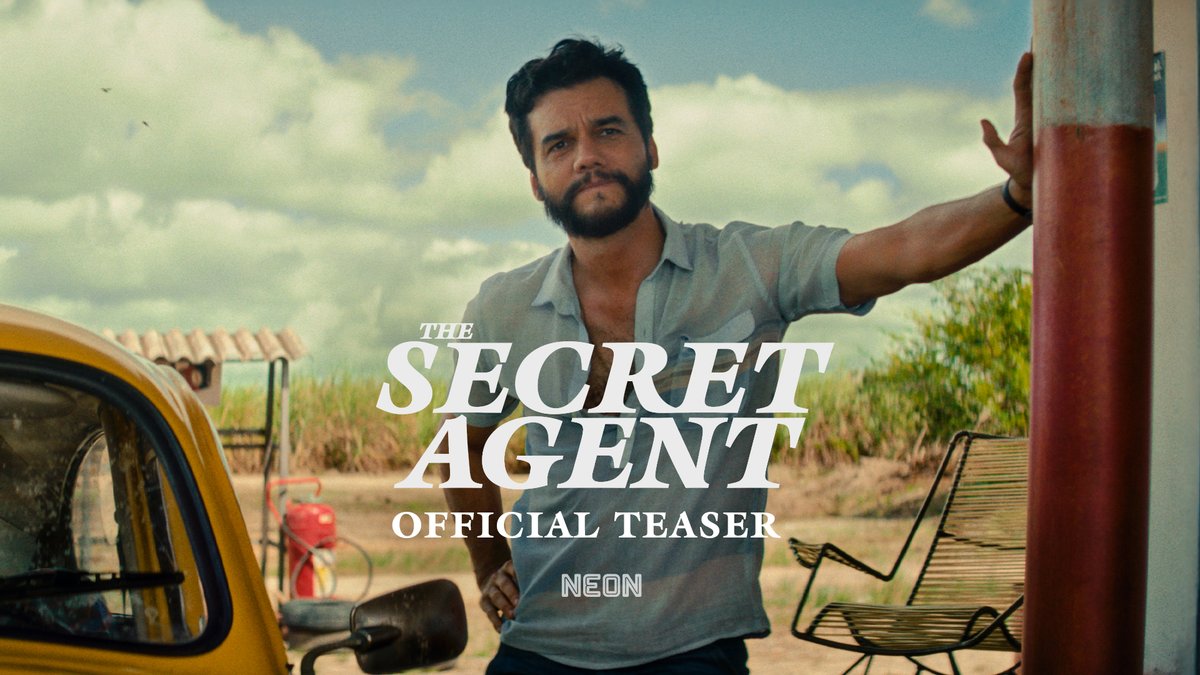 "A masterpiece." The most awarded film at the 2025 Cannes Film Festival, Kleber Mendonça Filho's THE SECRET AGENT, starring Wagner Moura, opens in select theaters 11.26.