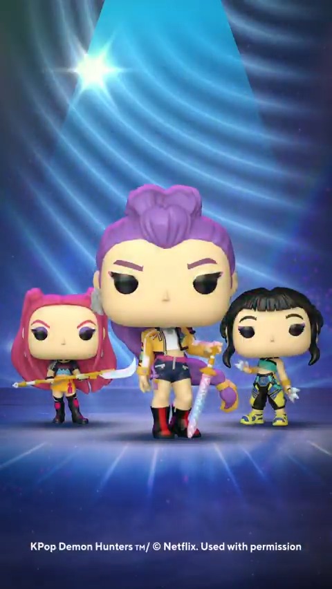 Shining like they’re born to be ✨The Official KPop Demon Hunters Funko POP! collection is here for the fans! Be the first to know when they're in stock: #Funko #FunkoPOP #KPopDemonHunters