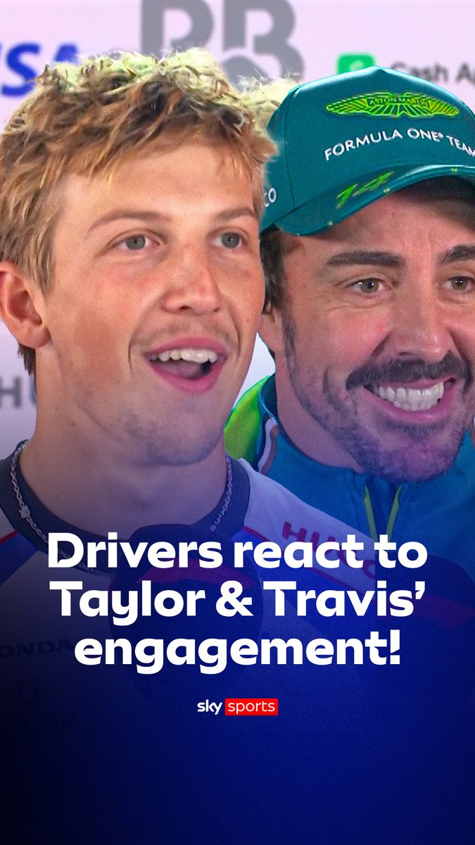 F1 drivers react to the biggest news of the summer break 👀💍