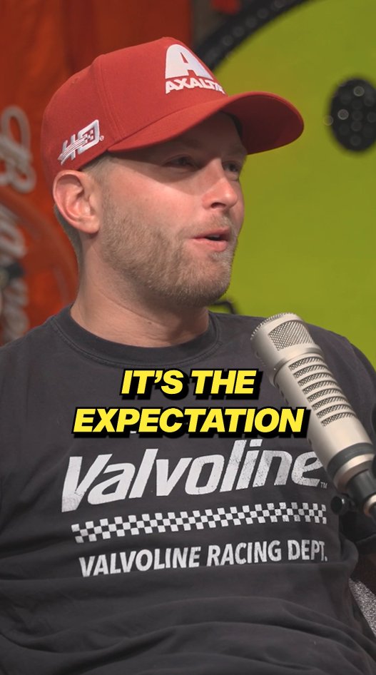 "It's the expectation." William Byron talks with Kevin Harvick about the pressure of winning a championship while driving for Hendrick Motorsports.