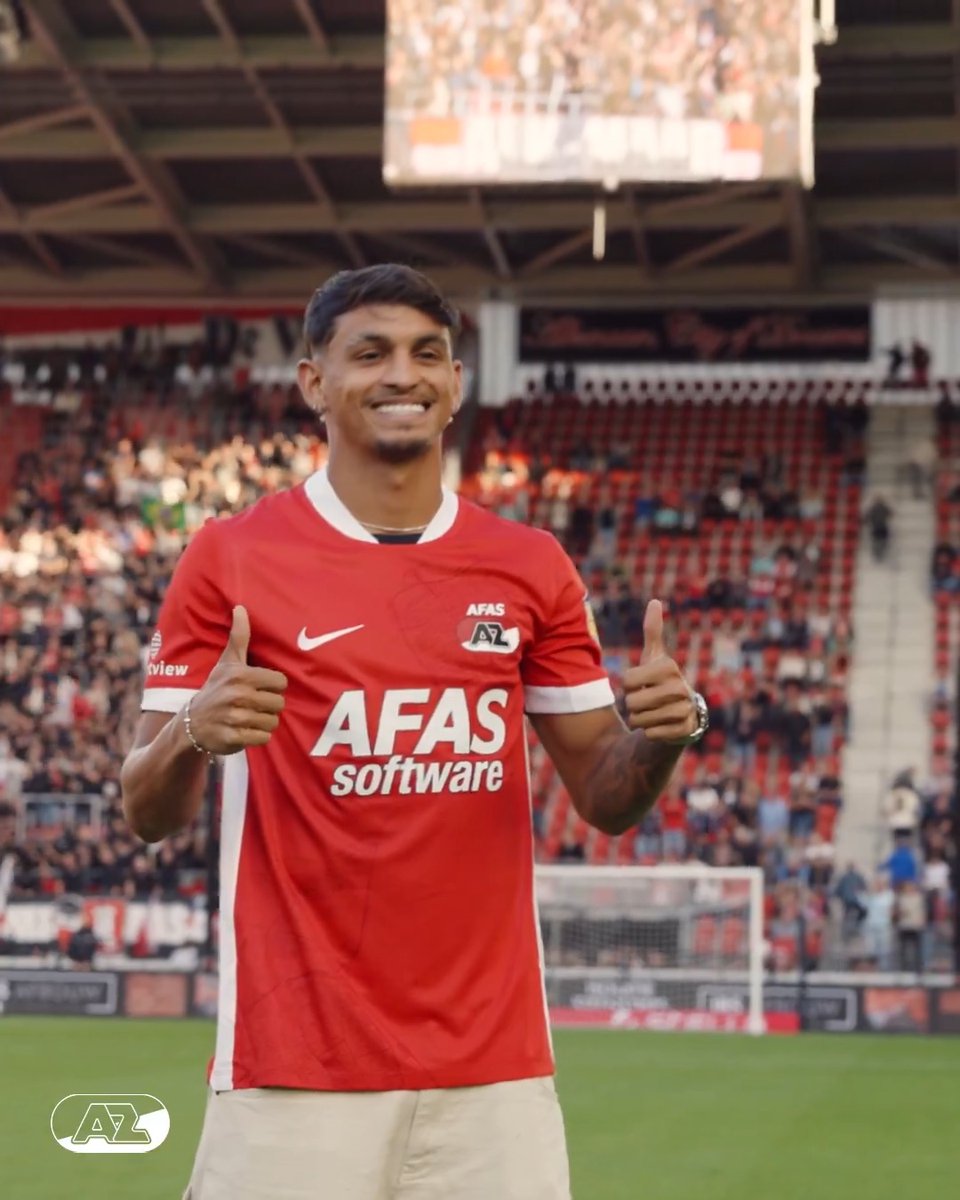 🇧🇷 𝑩𝒆𝒎-𝒗𝒊𝒏𝒅𝒐 a Alkmaar, Weslley! #AZAlkmaar #Futebol #Brazilfootball #TheFutureIsOurs