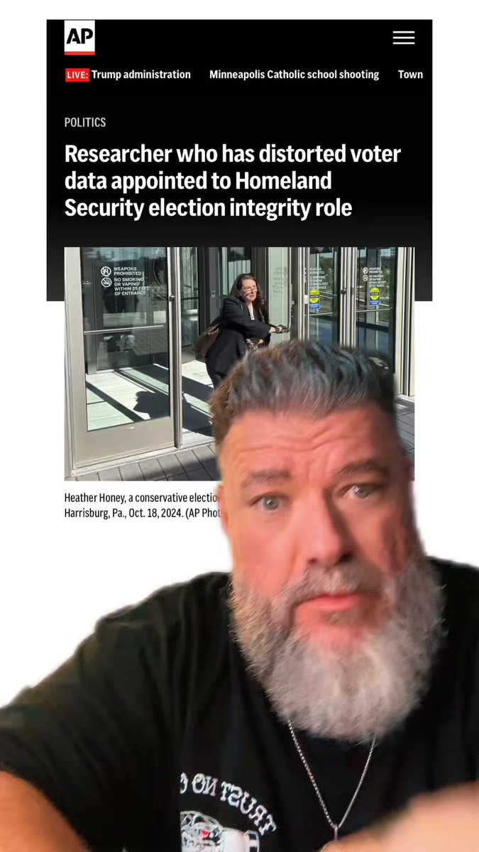 Conspiracy theorist Heather Honey who believes the 2020 election was stolen is now in charge of election integrity