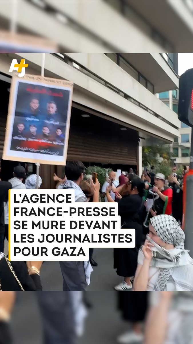 “Vous ne montrez pas votre solidarité avec vos collègues qui ont travaillé pour vous et qui meurent de cela” : des journalistes ont à nouveau manifesté, en France et ailleurs en Europe, contre le meurtre de journalistes à Gaza.