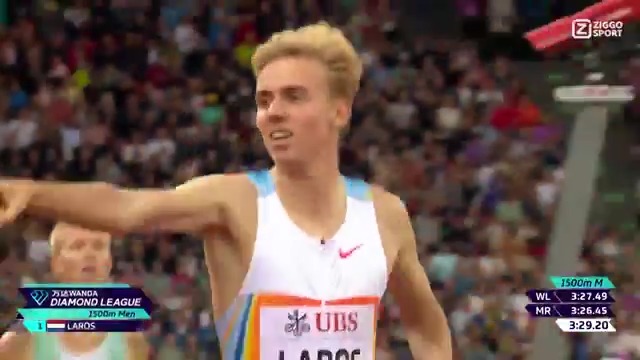 LAROS SCHRIJFT GESCHIEDENIS! 🤩 #ZiggoSport #DiamondLeague #Laros