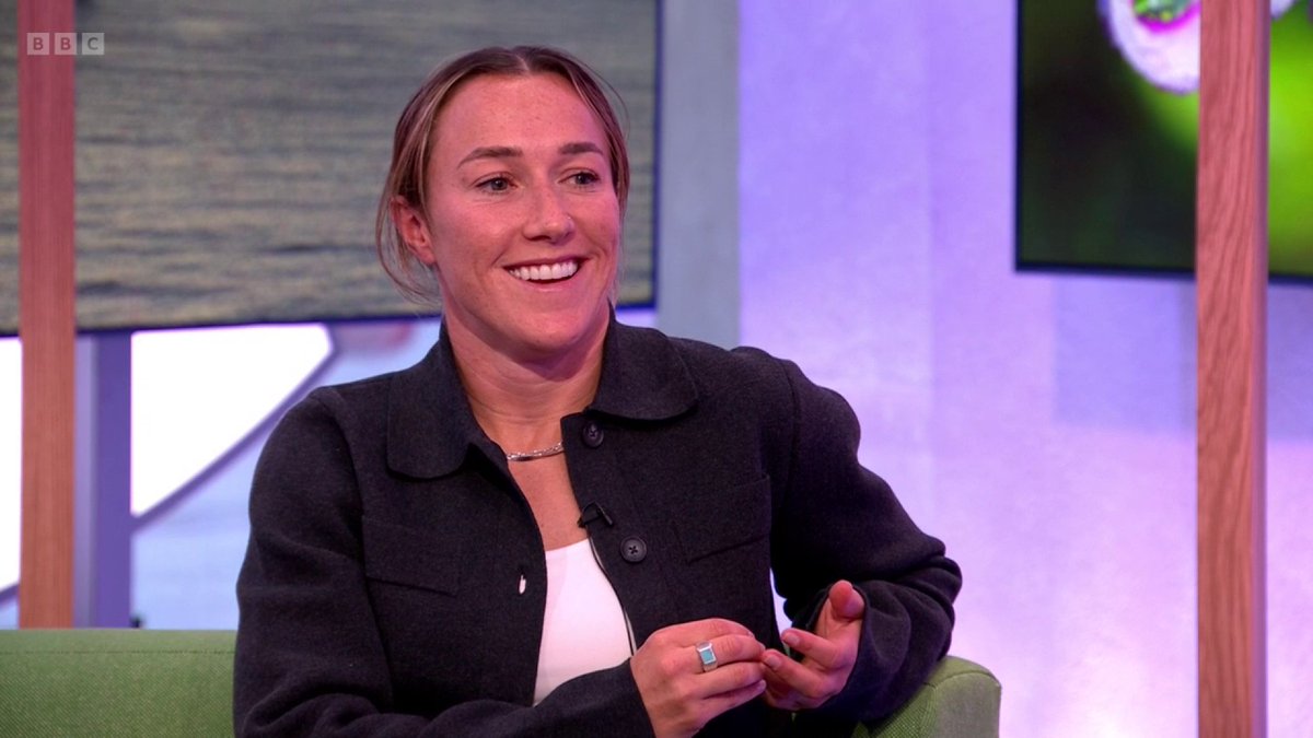 "It wasn't about convincing her, it was: I am playing!" Lucy Bronze tells the BBC The One Show team there was no hesitation about playing through with a fractured tibia, as the Lionesses won Euro 2025 👏🏆