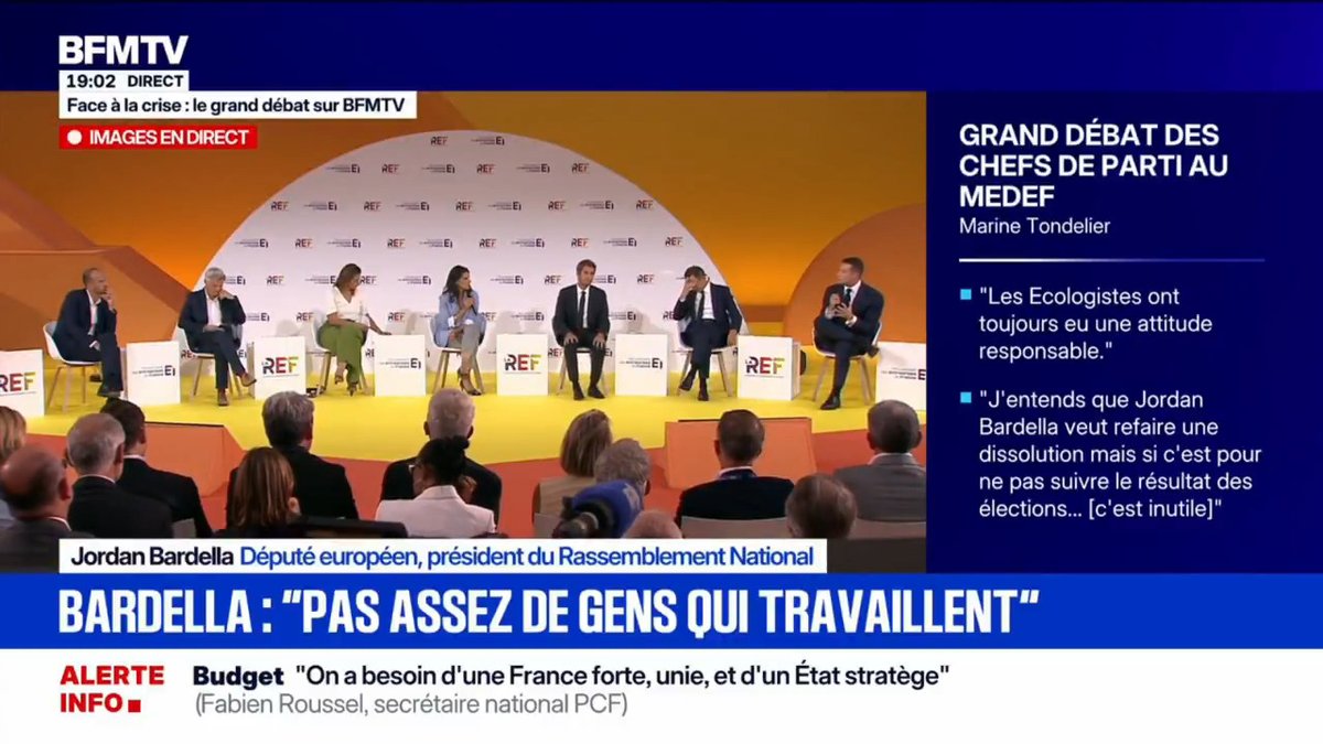 On ne fera pas la France de demain avec ceux qui ont échoué. Les accords politiciens de second tour, conclus dans l'unique but de nous empêcher d'arriver au pouvoir, ne feront que désespérer les Français. #LaREF2025