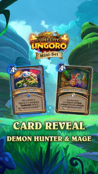 From hungry raptors to spell power - Demon Hunter and Mage cards are bringing in the heat in today's card reveals 🦖🪄 #DayofRebirth