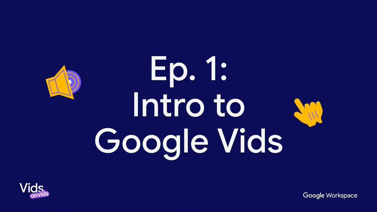 🎬 Meet Google Vids: the AI-powered video creation app for work. Our new instructional series, Vids on Vids, starts with how to access Vids, and takes you on a tour of the editor. Watch now! →