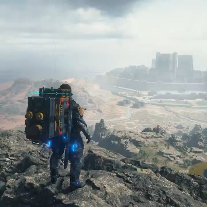 Hey! 👋 When Sam shouts out into the world of Death Stranding 2, other players' Sams will reply back.