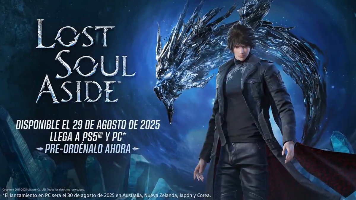 Dimensiones desconocidas, poderes que rompen todas las reglas y enemigos que desafían cada movimiento… Kaser y Arena necesitan de tu valor. Lost Soul Aside llega el 29 de agosto a PS5 y PC. ¿Todo listo?